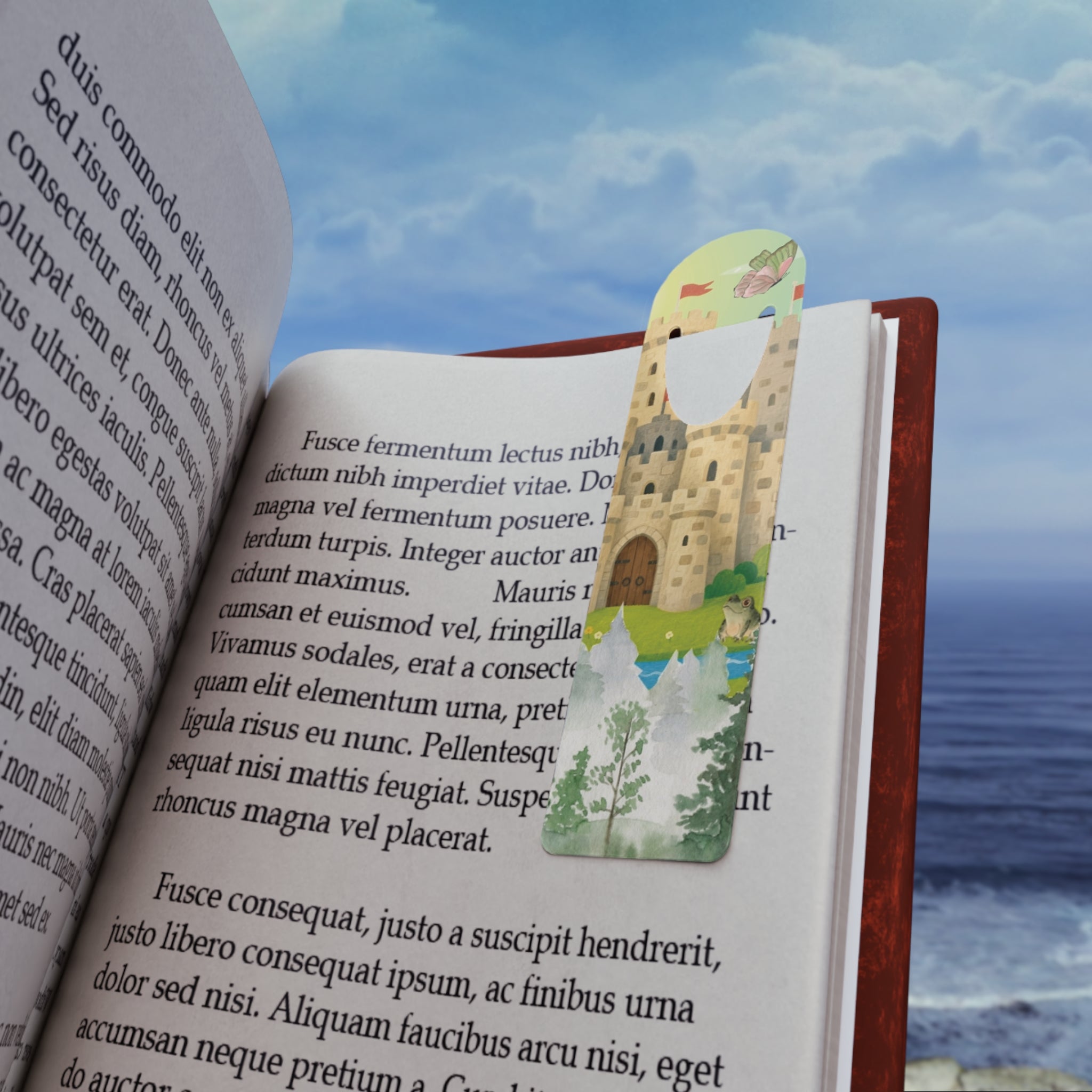 Castle Metal Bookmark