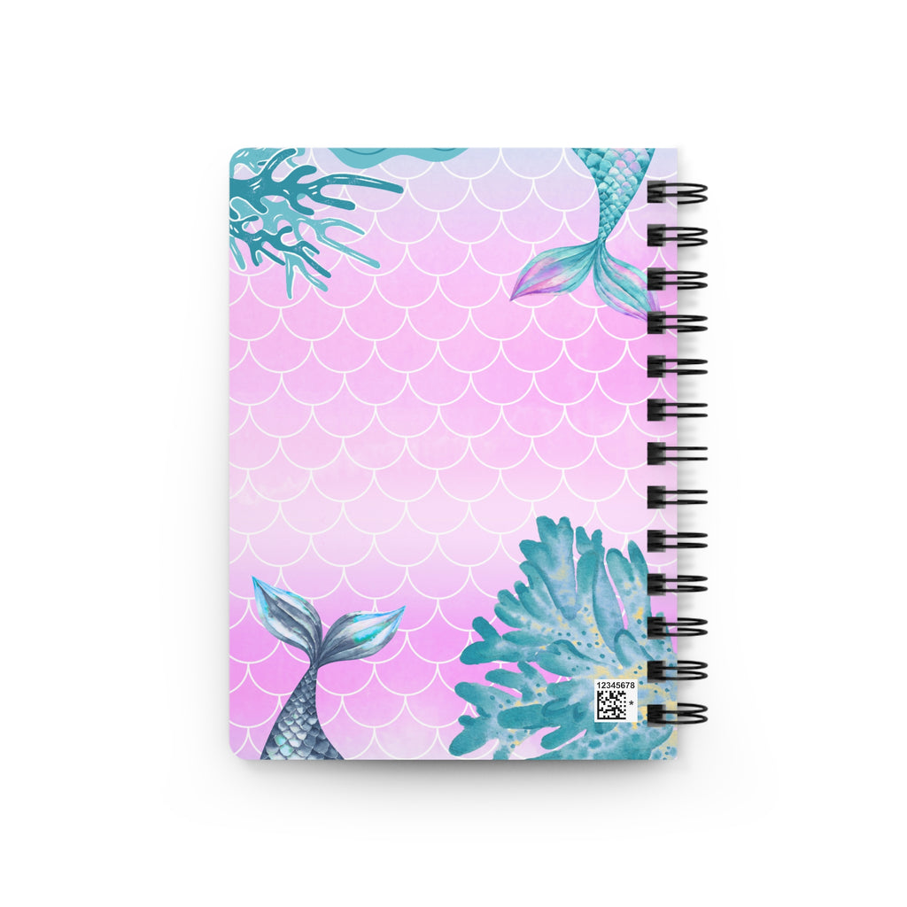 Mermaid Heart Spiral Notebook — Mermaid Journal