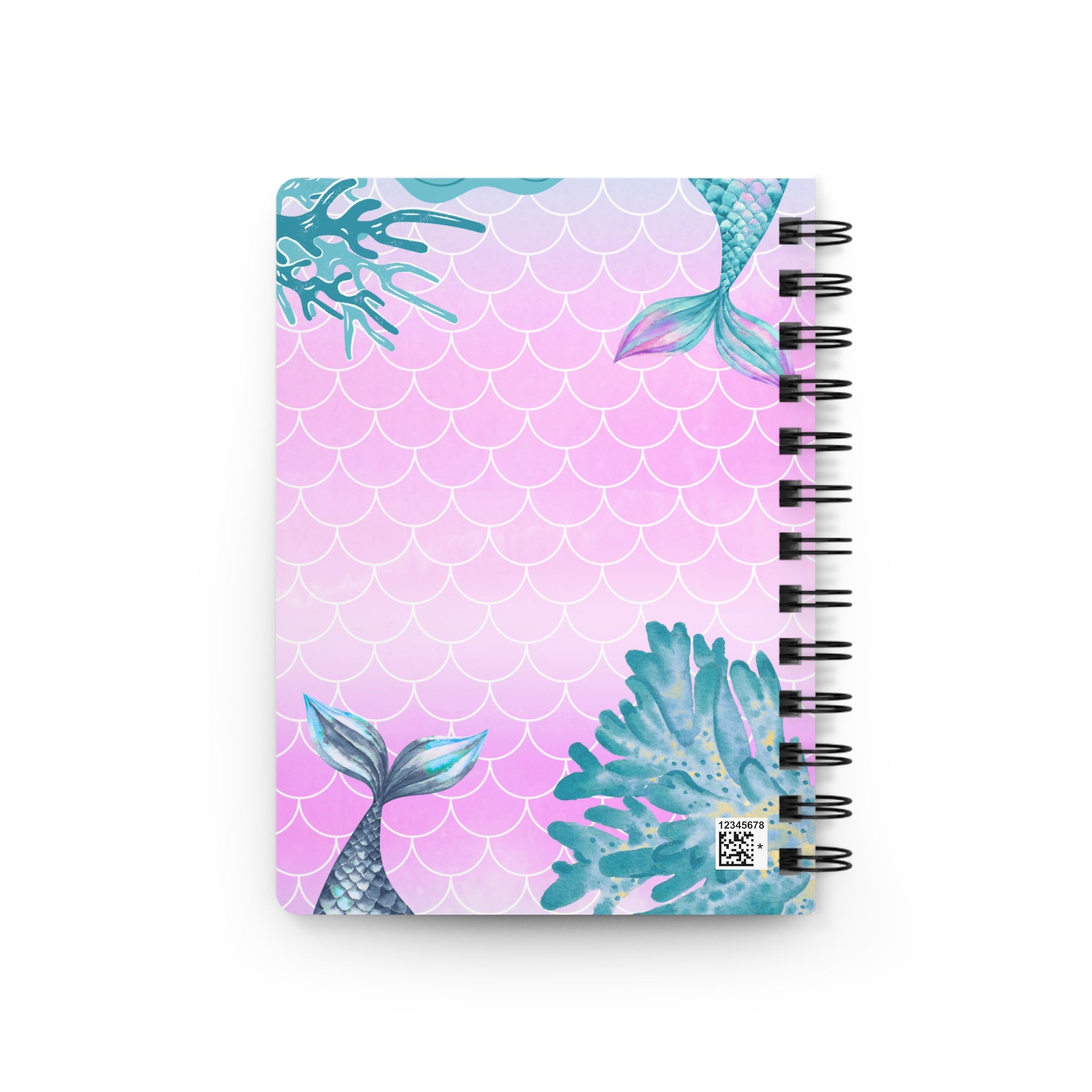 Mermaid Heart Spiral Notebook — Mermaid Journal