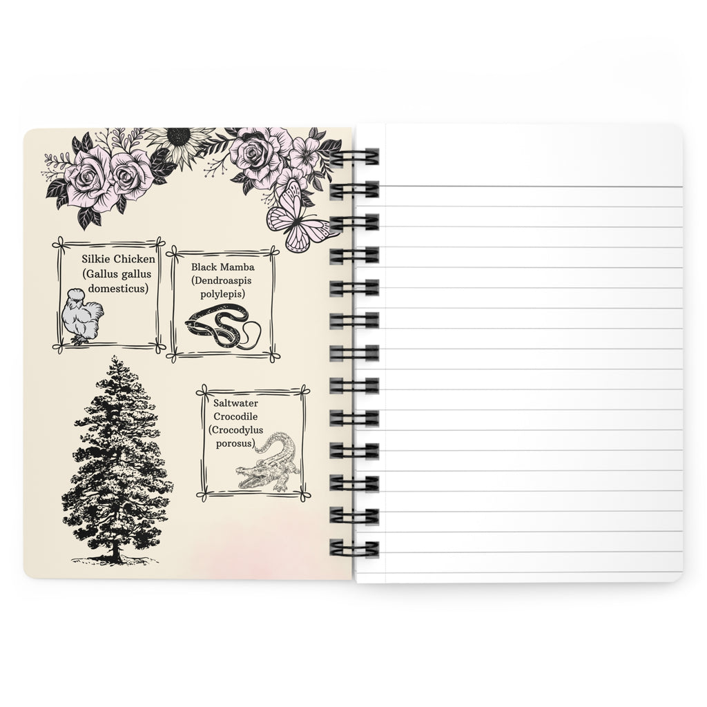Spiral Journal — "Be kind, Be brave, Be you" Notebook