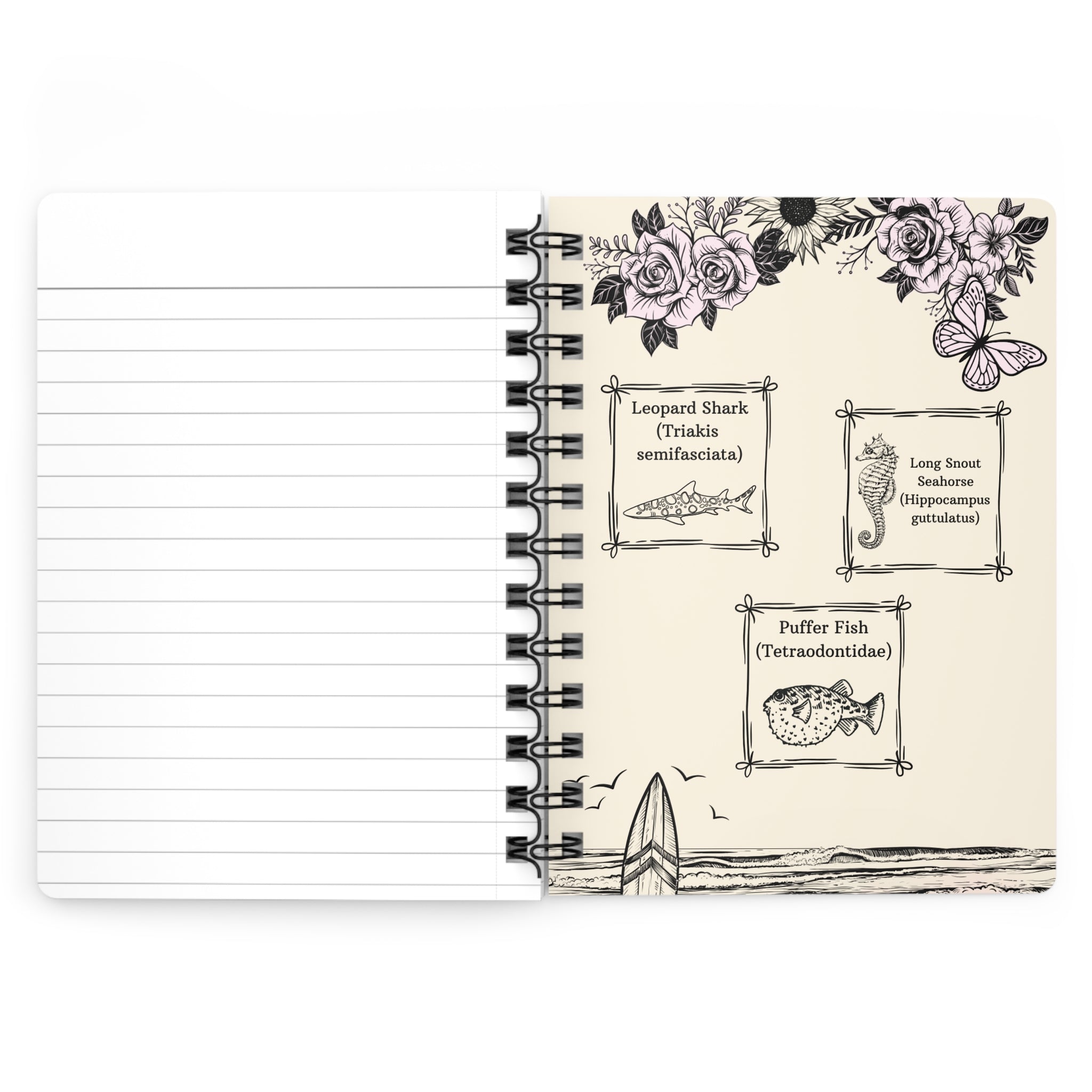 Spiral Journal — "Be kind, Be brave, Be you" Notebook